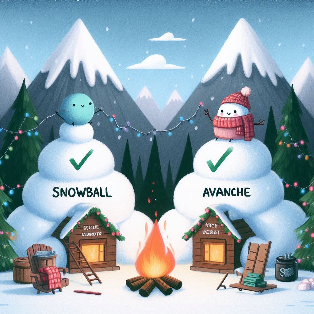 the Snowball vs. Avalanche method for paying off debt